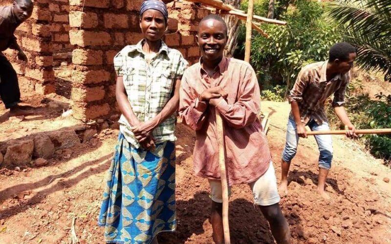 Photo News:  CHAMA BUILT A THREE BEDROOM HOUSE FOR A WIDOW IN BURUNDI