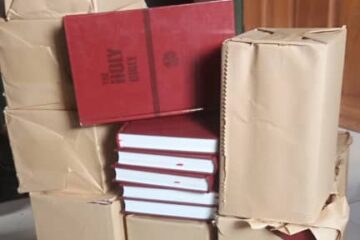 BREAKING: About 70 Bibles Worth N700,0000 Arrive Nigeria For Missions